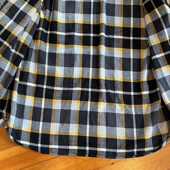 Men'sThe North Face 100% Cotton Flannel Plaid Button Up Sz XL - Picture 9 of 10